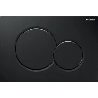 Clapeta de actionare Geberit Sigma01 negru lucios
