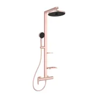 Coloana de dus cu baterie monocomanda rose mat Ideal Standard Alu+