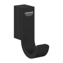 Cuier Grohe Selection negru mat Phantom Black