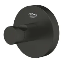 Cuier negru mat Grohe Essentials