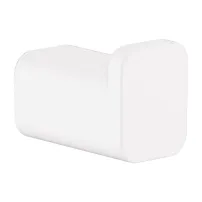 Cuier simplu Hansgrohe AddStoris alb mat