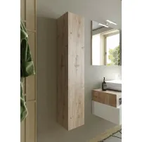 Dulap coloana mare suspendat LC Mobili Italia Hamburg 26x138 cm finisaj lemn
