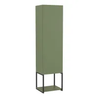 Dulap tip coloana pe pardoseala gri Krofam e-LOV 130 cm