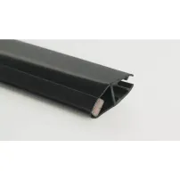 Garnitura magnetica pentru cabine de dus Deante Kerria Plus 196 cm negru