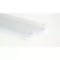 Garnitura pentru cabine de dus Deante Kerria Plus 79 cm transparent