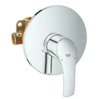 Baterie dus incastrata Grohe Eurosmart New crom cu corp incastrat