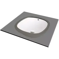 Lavoar ceramica alb Deante Alpinia 38x38 cm