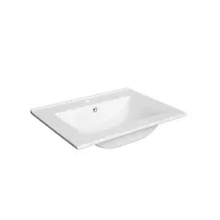 Lavoar incastrat alb Defra Plan 60 cm