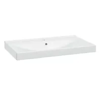 Lavoar incastrat alb Defra Verso 80 cm