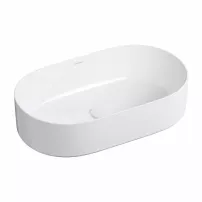 Lavoar pe blat Omnires Mesa alb 53.5 x 31.5 cm