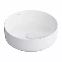 Lavoar pe blat Omnires Tulsa alb 36 cm
