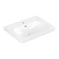 Lavoar pe mobilier Villeroy&Boch Skyla alb lucios 60x46 cm alb Alpin