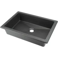 Lavoar sub blat antracit metalic Deante Correo 50 cm
