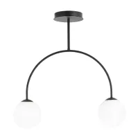 Lustra Emibig Archi 2 BL negru/alb