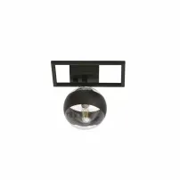 Lustra Emibig Imago 1E negru/transparent