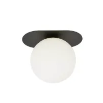 Lustra Emibig Plaza 1 negru/alb