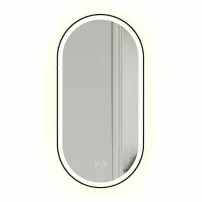 Oglinda cu iluminare Led Tutumi OVL 50x100 cm negru