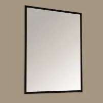 Oglinda dreptunghiulara Inter Ceramic 60x90 cm finisaj negru mat
