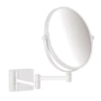 Oglinda pentru barbierit alb Hansgrohe AddStoris