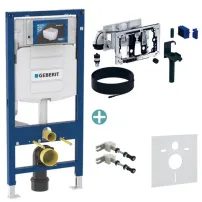 Pachet Geberit rezervor incastrat Duofix Sigma si Kit Geberit DuoFresh cu declansare automata gri antracit