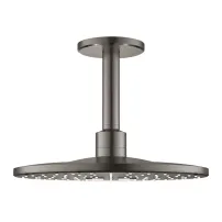 Palarie si brat de dus Grohe Rainshower SmartActive 310 cu 2 functii antracit periat Hard Graphite