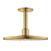 Palarie si brat de dus Grohe Rainshower SmartActive 310 cu 2 functii auriu periat Cool Sunrise