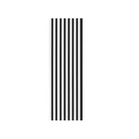 Panou riflaj Marbet Woodline negru/alb 270x40 cm