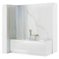 Paravan de cada Rea Elegant auriu periat 70x140 cm