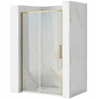 Usa de dus Rea Rapid Slide 120x195 cm profil auriu periat
