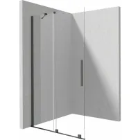 Paravan de dus Walk-in Deante Prizma titan 90x195 cm