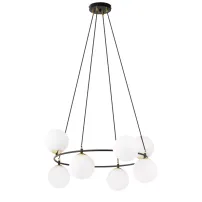Pendul Emibig Azura 7 BL negru/alb
