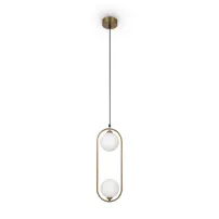 Pendul Maytoni Ring alama/alb 2 becuri
