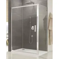 Perete fix SanSwiss Ocelia OCEF 100cm sticla securizata 5mm anticalcar