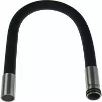 Pipa flexibila pentru baterii bucatarie Deante Luno negru/inox