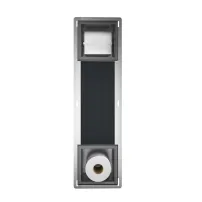 Raft incastrat cu suport hartie igienica Balneo Wall Box Paper 2 Gun Metal mat