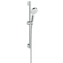 Set de dus cu bara Hansgrohe Crometta New 100 Vario crom - alb
