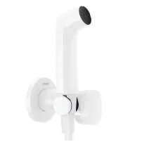 Dus igienic alb mat Hansgrohe S EcoSmart Bidette