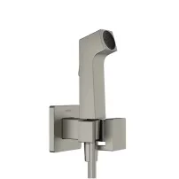 Dus igienic negru crom periat Hansgrohe E EcoSmart Bidette