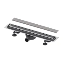 Set rigola pentru dus Tece Linus Drainline 70 cm cu capac faiantabil