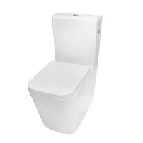 Set vas wc cu capac si rezervor aparent Fluminia Paris