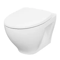 Set vas WC suspendat A29 Cersanit Moduo si capac slim softclose alb