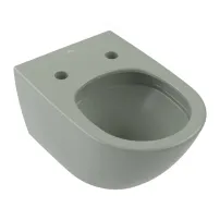 Vas WC suspendat Villeroy&Boch Antao TwistFlush Rimless cu finisaj verde-mat Morning Green CeramicPlus