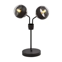 Veioza Emibig Nova 2 negru/transparent