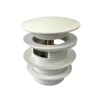 Ventil Click-Clack pentru cada Rune alb mat