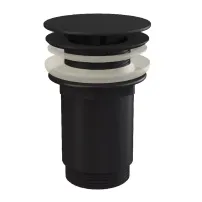 Ventil lavoar Click-Clack Alca dop mare A396 Black