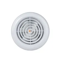 Ventilator baie MMotors MM circular alb cu evacuare 5.5W