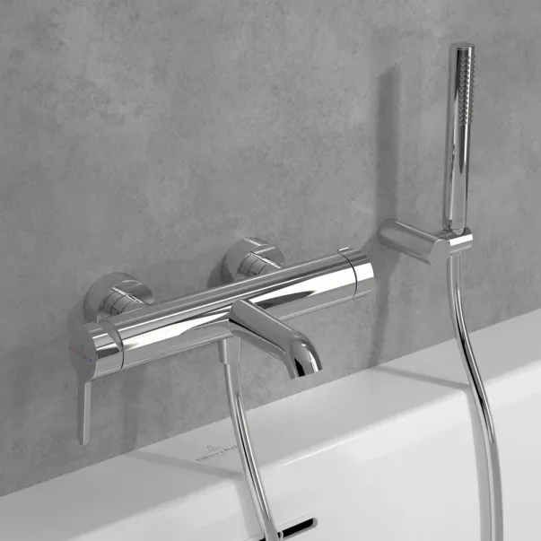 Baterie cada-dus Villeroy&Boch Skyla monocomanda crom lucios picture - 6