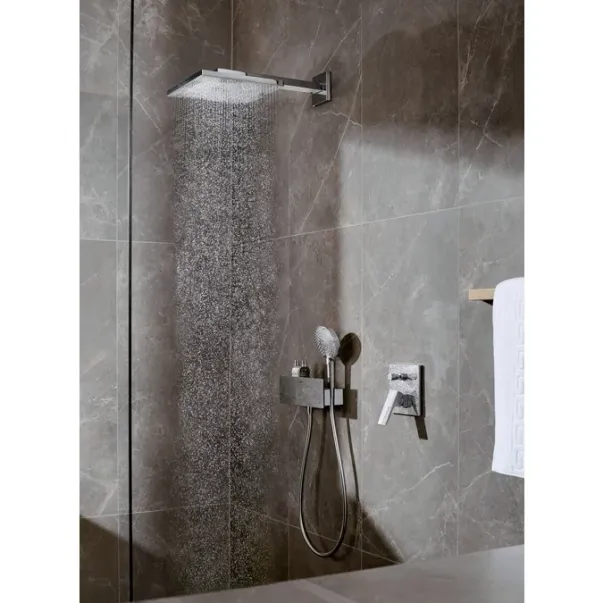 Baterie cada - dus Hansgrohe Metropol incastrata crom picture - 4