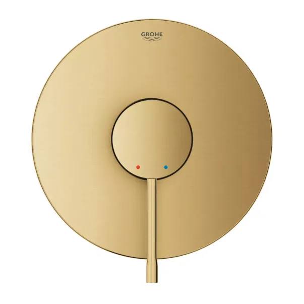 Baterie dus incastrata Grohe Essence auriu periat Cool Sunrise fara corp ingropat picture - 2
