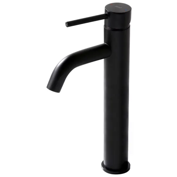 Baterie inalta lavoar Rea Lungo negru mat picture - 3